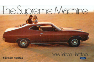 1972 Ford XA Falcon Hardtops Foldout AUS