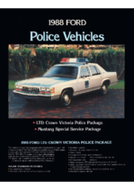 1988 Ford Police Vehicles