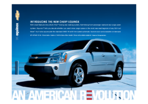 2005 Chevrolet Equinox Fact Sheet