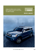 2007 Toyota Sequoia Specs