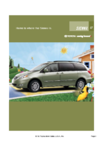 2007 Toyota Sienna Specs