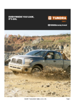 2007 Toyota Tundra CrewMax 4×2 Specs