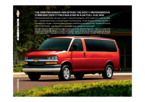 2008 Chevrolet Express Passenger Van Fact Sheet