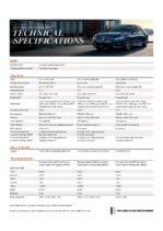 2017 Lincoln Continental Tech Specs