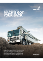 2019 Mack Concrete Pump Support