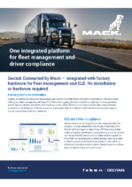 2022 Mack Geotab Connected