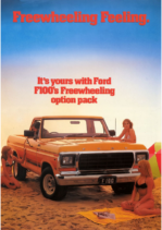1979 Ford F100 Pickup Option Pack AUS