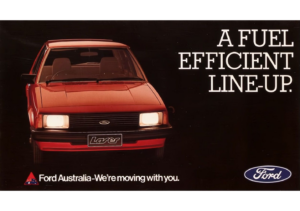 1981 Ford Fuel Efficient Line-Up AUS