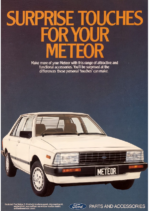 1982 Ford GA Meteor Accesories AUS