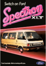 1986 Ford Spectron XLT AUS