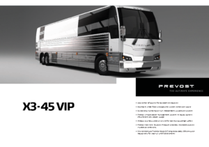 2021 Prevost X3-45 VIP Spec Sheet