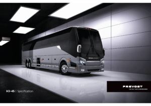 2023 Prevost H3-45 Spec Sheet