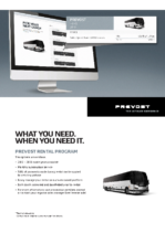 2023 Prevost Rental Program Flyer