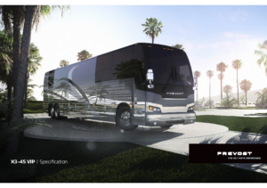 2023 Prevost X3-45 VIP Spec Sheet