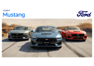 2025 Ford Mustang Spec Sheet AUS