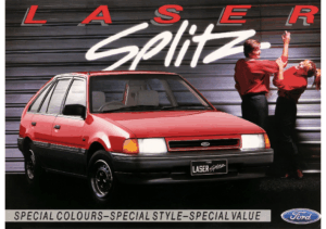 1987 Ford KC Laser Splitz (Aus)