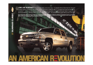 2007 Chevrolet Silverado Classic Spec Sheet