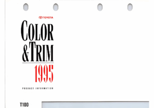 1995 Toyota T100 Color & Trim