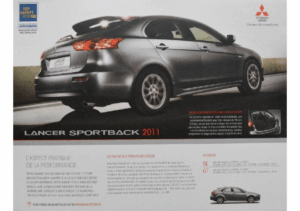 2011 Mitsubishi Lancer Sportback CN-FR