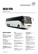 2016 Prevost Volvo 9700 Spec Sheet