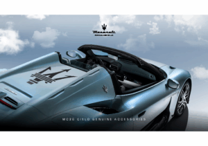 2023 Maserati MC20 Cielo Accessories