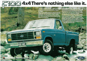 1982 Ford F100 4×4 (Aus)