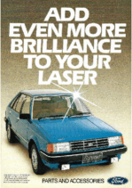 1983 Ford KB Laser Accessories (Aus)