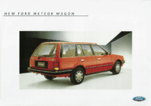 1986 Ford GC Meteor Wagons (Aus)