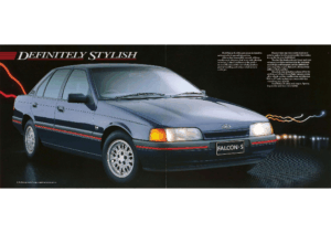 1988 Ford EA Falcon S Foldout (Aus)