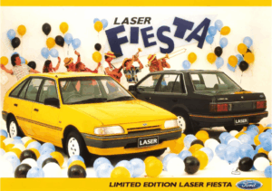 1989 Ford KE Laser Fiesta (Aus)