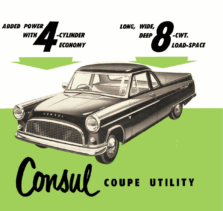 1959 Ford Consul Coupe Utility Foldout (Aus)
