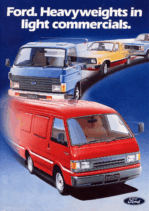 1984 Ford Light Commercials (Aus)