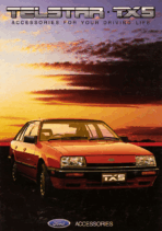 1985 Ford AS Telstar Accessories (Aus)