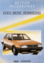 1985 Ford GC Meteor Accessories (Aus)