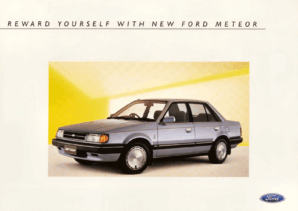 1985 Ford GC Meteor (Aus)
