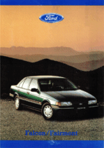 1992 Ford EB Falcon & Fairmont Folder (Aus)