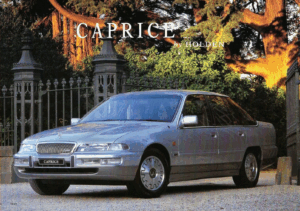 1995 Holden VS Caprice Sheet (Aus)