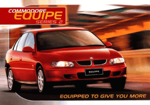 2002 Holden VX Commodore Series II Equipe (Aus)