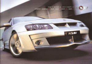 2003 Holden VY Series II HSV (Aus)