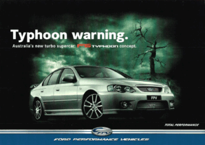 2005 Ford BF Falcon FPV F6 Typhoon (Aus)