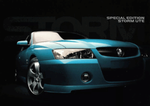 2005 Holden VZ Commodore Storm Ute (Aus)