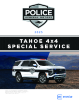2025 Chevrolet Tahoe 5W4 Special Service Spec Guide