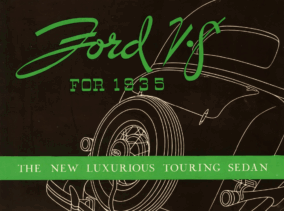 1935 Ford Touring Sedan Foldout (Aus)