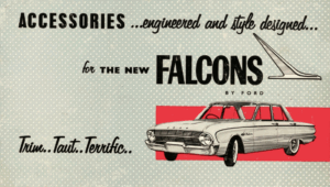1963 Ford XL Falcon Accessories (Aus)