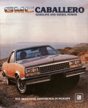 1983 GMC Caballero Foldout