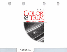 1997 Toyota Corolla Color & Trim