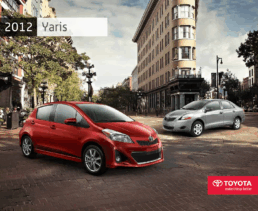 2012 Toyota Yaris CAN