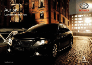 2014 Toyota Aurion (Aus)