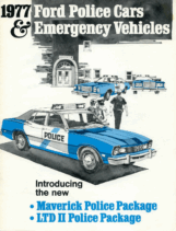 1977 Ford Police Cars