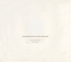 1989 Chrysler New Yorker